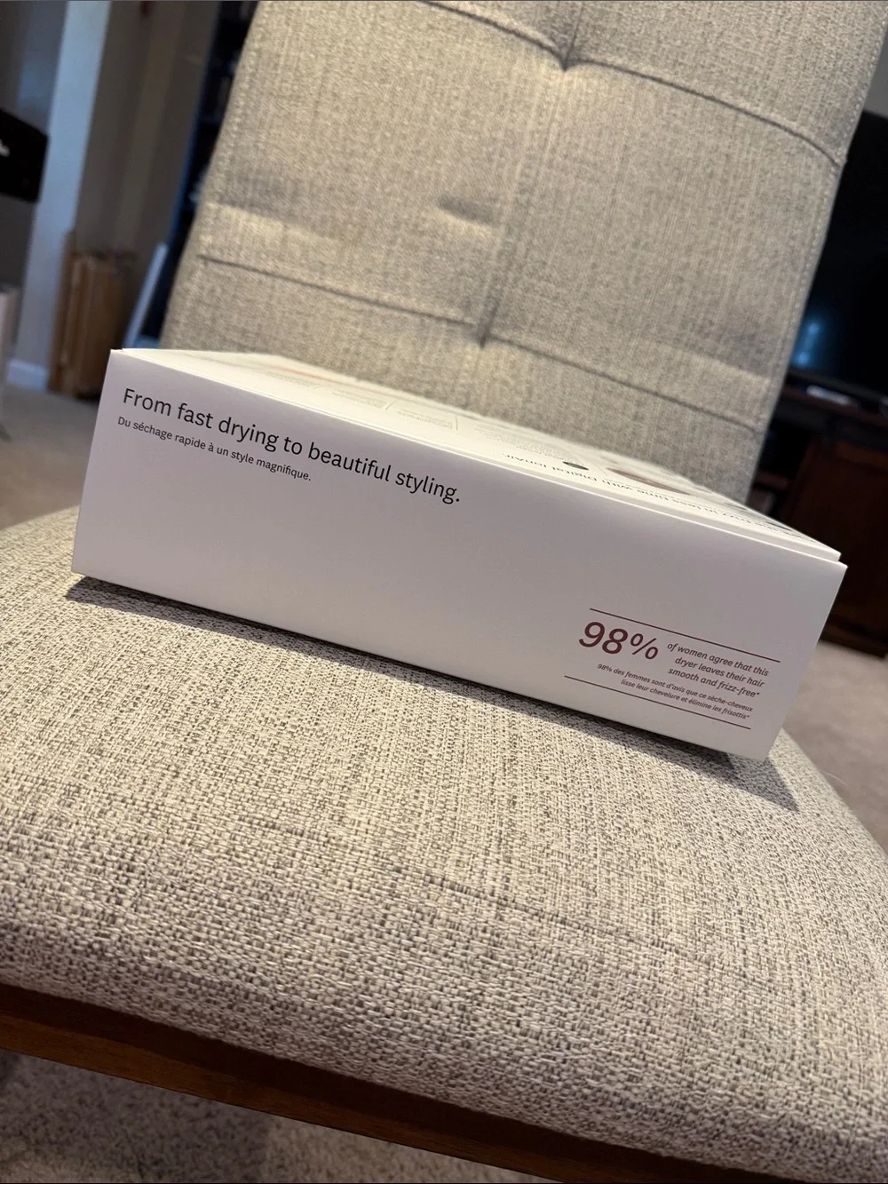 T3 Cura White with Rose Gold Accent Hair Dryer